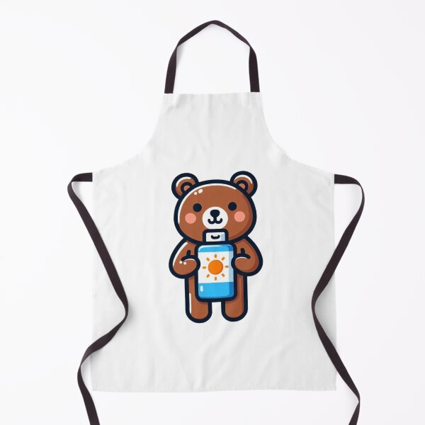 Item preview, Smiling Cartoon Bear with Sunscreen designed and sold by Confuzz1ed.