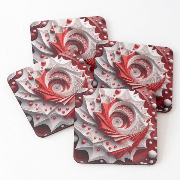Item preview, Arte abstracto de Fibonacci a todo color designed and sold by Vicky Brago-Mitchell®.