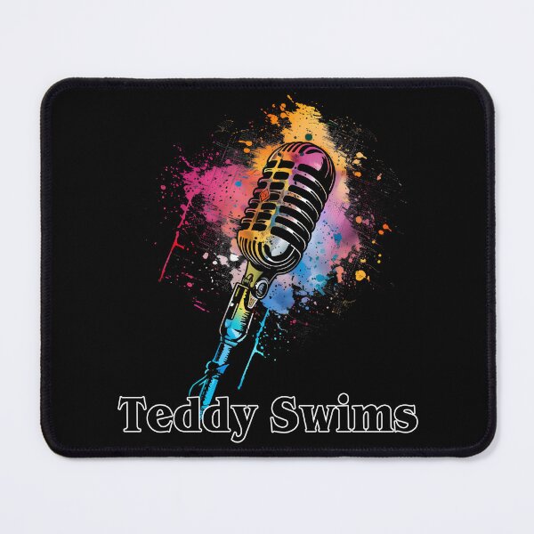 Item preview, Teddy Swims Retro Microphone Splash Art designed and sold by Har-vee.