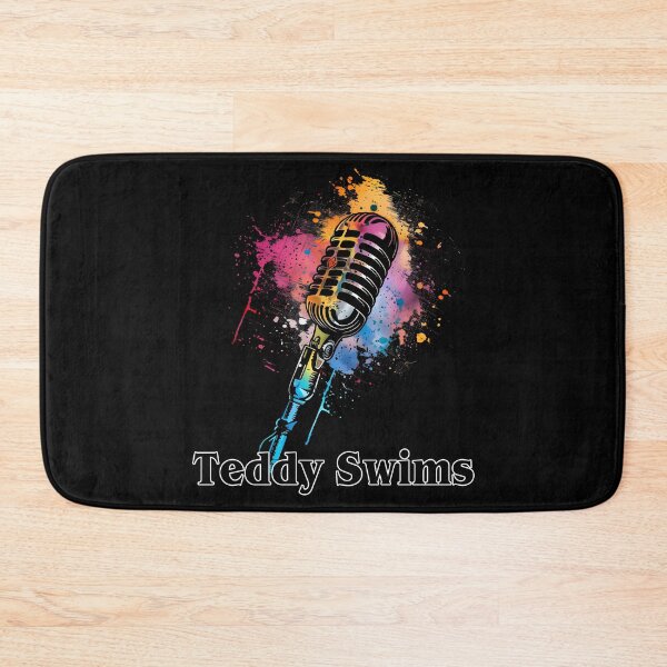 Item preview, Teddy Swims Retro Microphone Splash Art designed and sold by Har-vee.