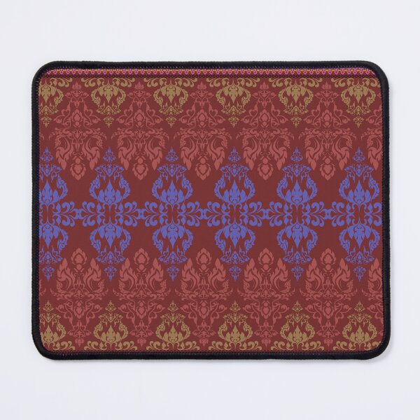 Item preview, Crimson and Indigo Thai Pattern designed and sold by Art-Alley-Shop.