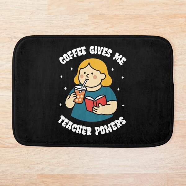 Item preview, El café me da poderes de maestra - linda maestra designed and sold by Chonkz.