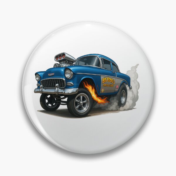 Artikelvorschau, 55 Chevy Gasser Hot Rod entworfen und verkauft von dpi-print.