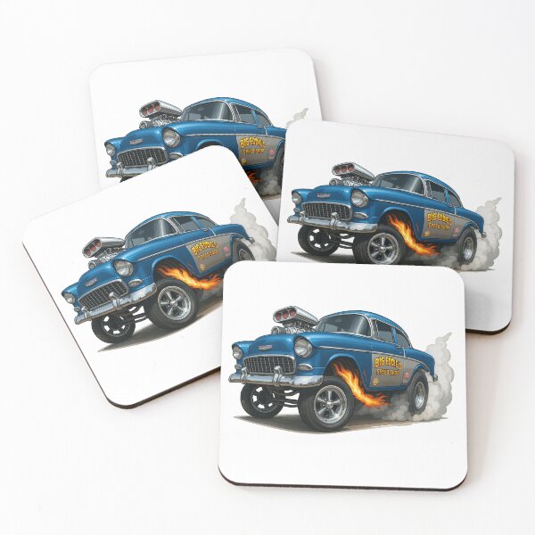 Item preview, 55 Chevy Gasser Hot Rod designed and sold by dpi-print.