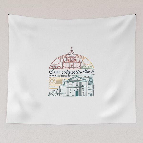 Item preview, San Agustin Church designed and sold by likbatonboot.