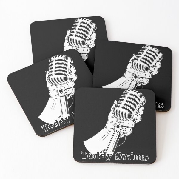Item preview, Teddy Swims Hand Holding Microphone Vintage Art designed and sold by Har-vee.