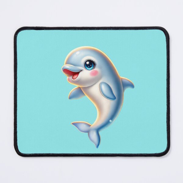 Item preview, Cute Dolphin Cartoon – Happy Summer Ocean Character designed and sold by Korn & Q.