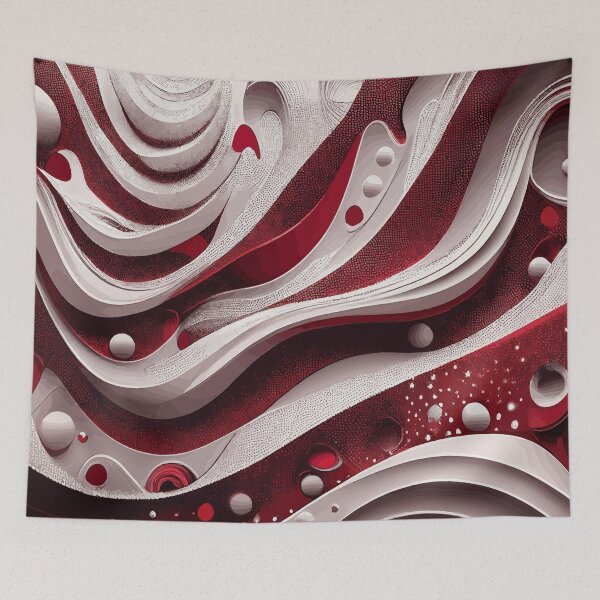 Artikelvorschau, Farbenfrohe abstrakte Fibonacci-Kunst 163 entworfen und verkauft von Vicky Brago-Mitchell®.