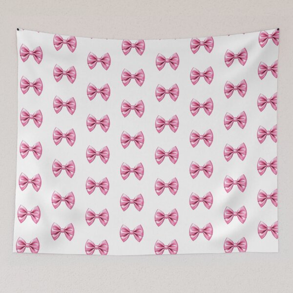 Item preview, Decorative pink bow  designed and sold by MiraCleAI.