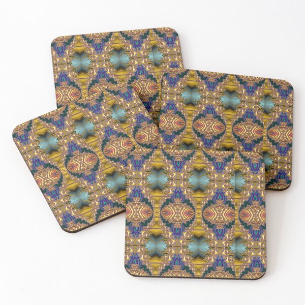 Item preview, Golden Rainbow Fractal Pattern designed and sold by Warren Paul Harris.