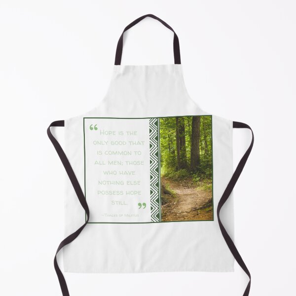 Item preview, Hope is the only good common to men - Thales of Miletus designed and sold by stella literarium.