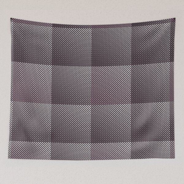 Item preview, Grid Gradient Plaid Aubergine and Aubergine 80546b designed and sold by Art in My Loft.