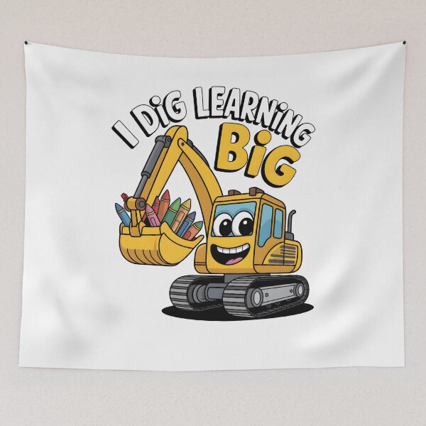 Item preview, Building Blocks of Greatness – Cute Dump Truck Preschool designed and sold by Fragy72.