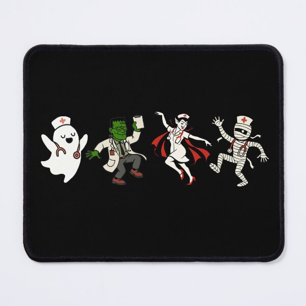 Item preview, ghost nurse halloween crew funny design designed and sold by Colorfulman.