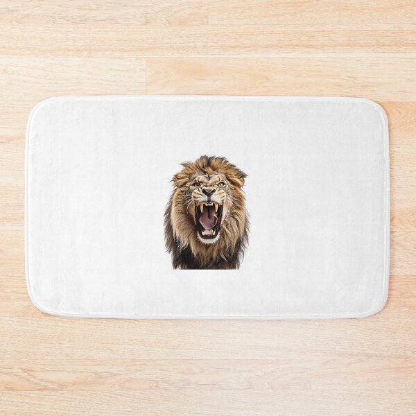 Item preview, Lion with open mouth designed and sold by MiraCleAI.