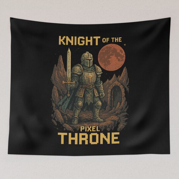 Item preview, Guardian Knight of the Pixel Throne designed and sold by the-knight1.