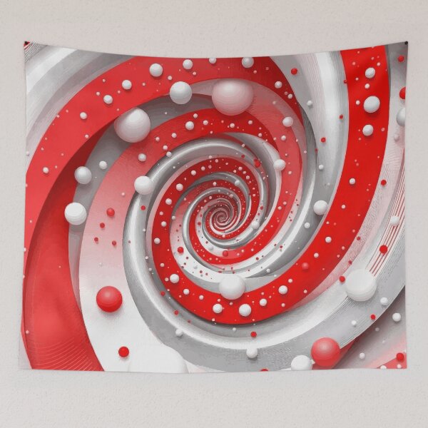 Item preview, Colorful Abstract Fibonacci Art 202 designed and sold by Vicky Brago-Mitchell®.