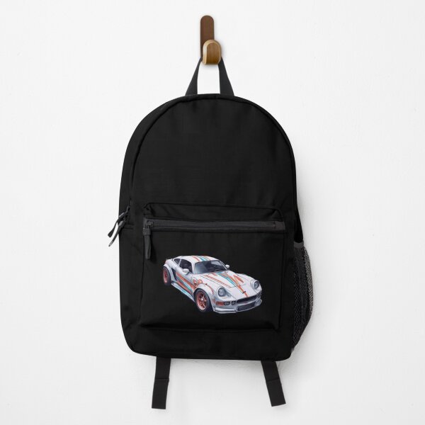 Item preview, Retro Racer: Striped Performance Car designed and sold by DMNindustries.