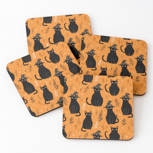 Item preview, Magical Witchy Cat Pattern designed and sold by bapupa.