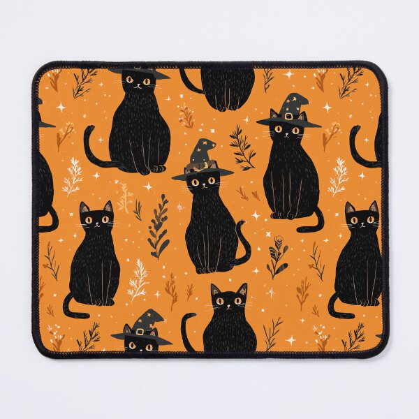 Item preview, Magical Witchy Cat Pattern designed and sold by bapupa.