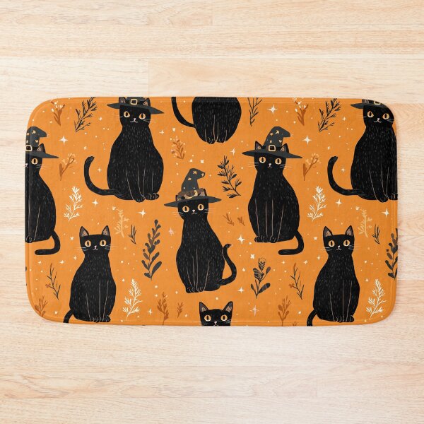 Item preview, Magical Witchy Cat Pattern designed and sold by bapupa.