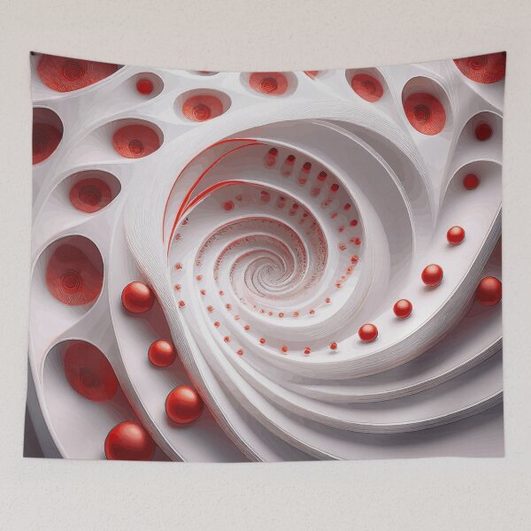 Item preview, Abstract Spiral Fibonacci Art 227 designed and sold by Vicky Brago-Mitchell®.