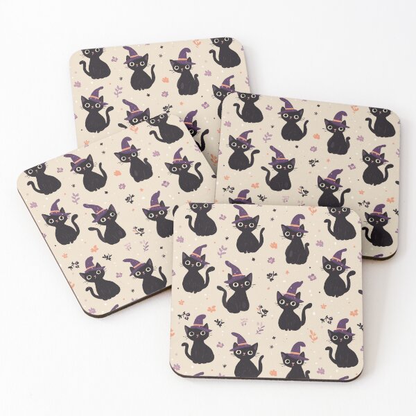 Item preview, Mystical Witchy Cat Pattern designed and sold by bapupa.