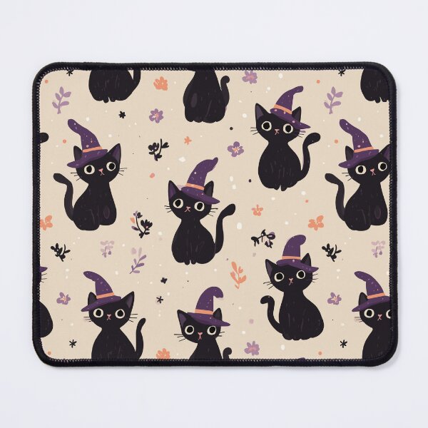 Item preview, Mystical Witchy Cat Pattern designed and sold by bapupa.