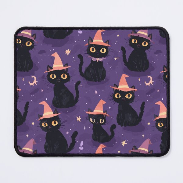 Item preview, Celestial Witchy Cat Pattern designed and sold by bapupa.