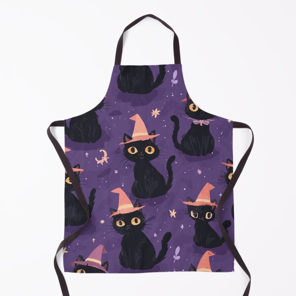 Item preview, Celestial Witchy Cat Pattern designed and sold by bapupa.