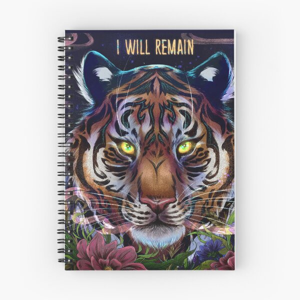 Item preview, Magic Tiger with flowers designed and sold by teraMerchShop.