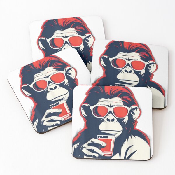 Item preview, Drinking monkey designed and sold by StreetsSouls.