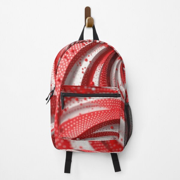 Item preview, Abstract Spiral Red and White Fibonacci Art 231 designed and sold by Vicky Brago-Mitchell®.