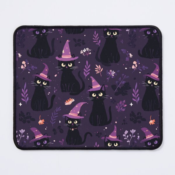 Item preview, Witchy Cat Pattern designed and sold by bapupa.