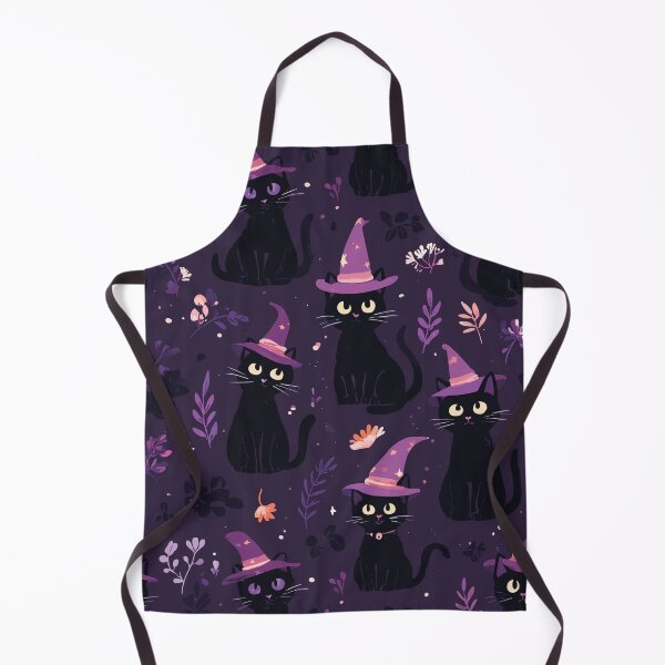 Item preview, Witchy Cat Pattern designed and sold by bapupa.