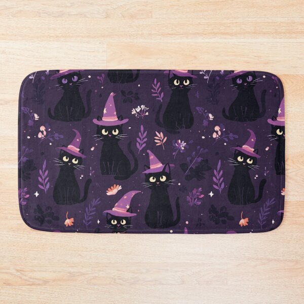 Item preview, Witchy Cat Pattern designed and sold by bapupa.