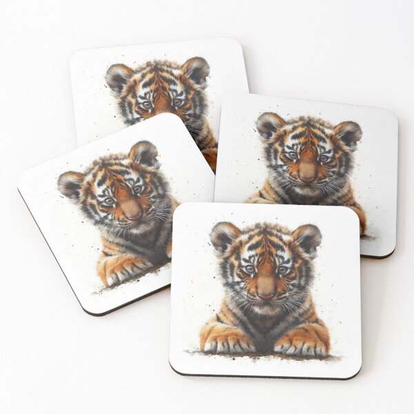 Item preview, Young Bengal Tiger Cub  designed and sold by MiraCleAI.