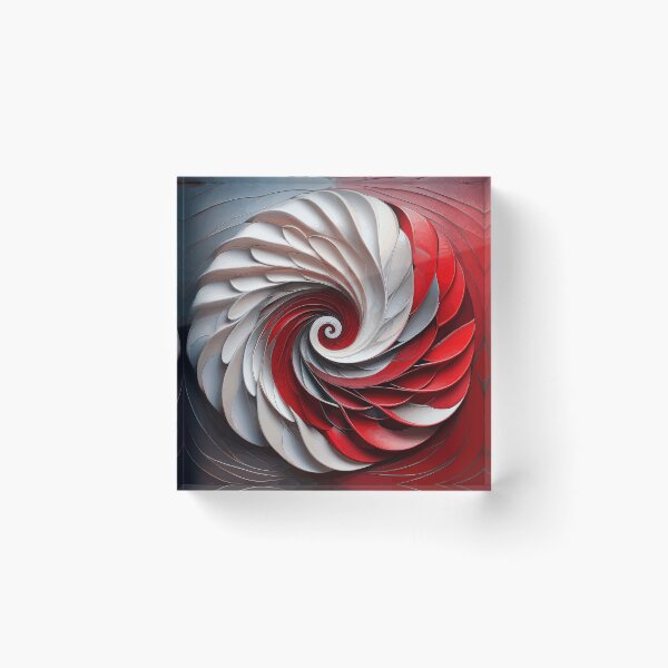 Item preview, Colorful Abstract Fibonacci Art 234 designed and sold by Vicky Brago-Mitchell®.