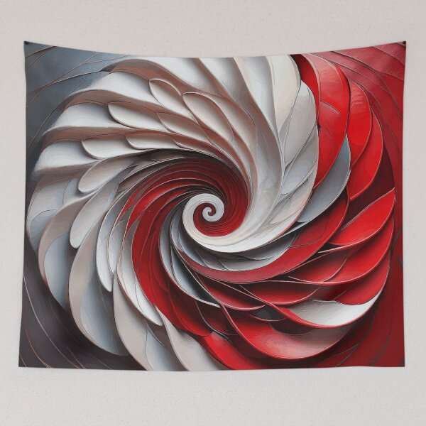Item preview, Colorful Abstract Fibonacci Art 234 designed and sold by Vicky Brago-Mitchell®.