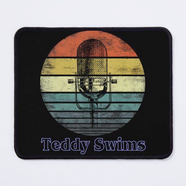 Item preview, Teddy Swims Retro Sunset Microphone Design designed and sold by Har-vee.
