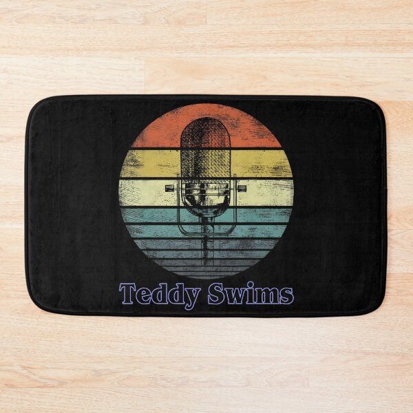 Item preview, Teddy Swims Retro Sunset Microphone Design designed and sold by Har-vee.
