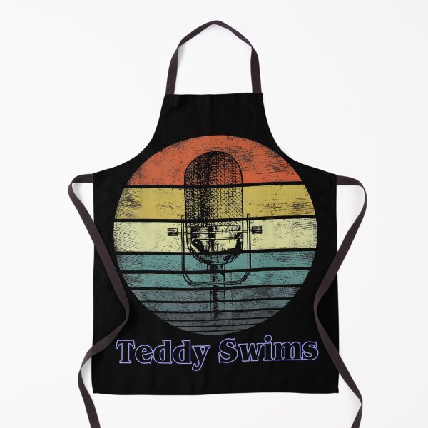 Item preview, Teddy Swims Retro Sunset Microphone Design designed and sold by Har-vee.