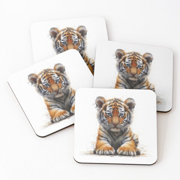 Item preview, Young Bengal Tiger Cub  designed and sold by MiraCleAI.