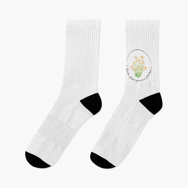 Artikelvorschau, Guten Tag, Daisy Flower Design, blühen Sie dort, wo Sie gepflanzt wurden entworfen und verkauft von Cozyscribbles.