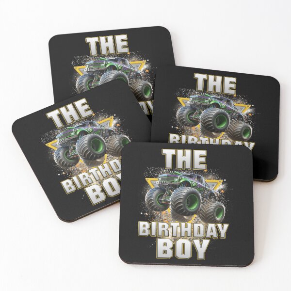 Item preview, Monster Truck Lover - The Birthday Boy - Birthday Party Gifts designed and sold by Har-vee.