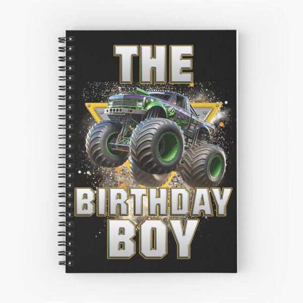 Item preview, Monster Truck Lover - The Birthday Boy - Birthday Party Gifts designed and sold by Har-vee.