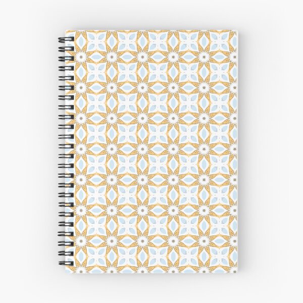 Item preview, Golden Starflower Seamless Pattern designed and sold by Merbuda.