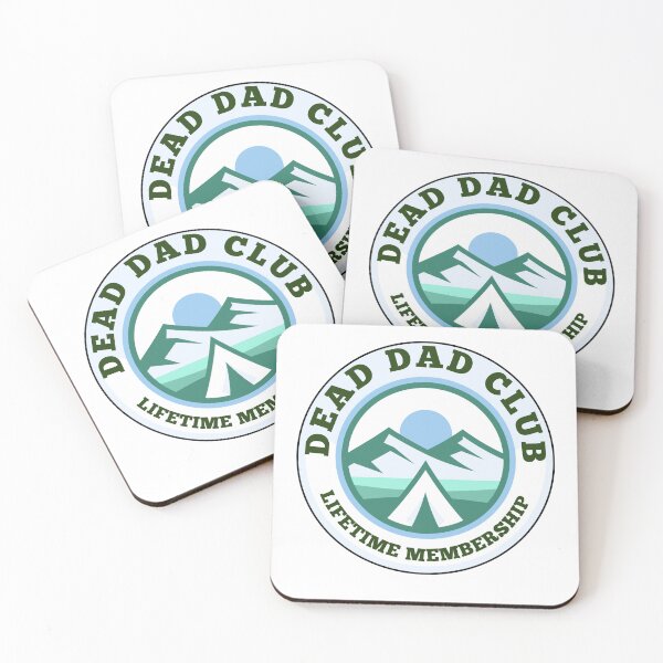 Item preview, Dead dad club lifetime membership  designed and sold by SarcasmAndChill.