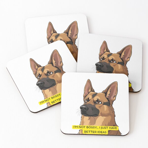 Item preview, German Shepherd – I’m Not Bossy, I Just Have Better Ideas designed and sold by O-SCH.