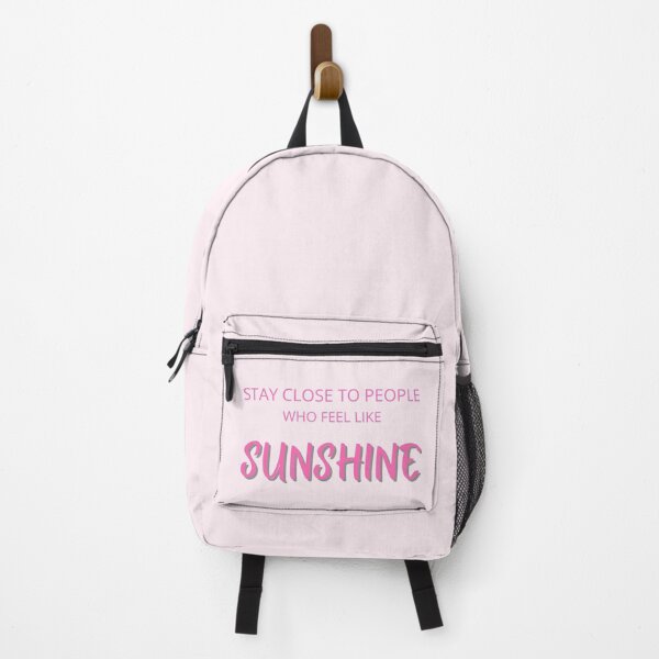 Item preview, Stay Close to People Who Feel Like Sunshine – Hot Pink Bold designed and sold by thoratsdesign.